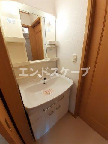 ハーモニー・ベルⅡの洗面所|高崎、前橋のお部屋探しはエンドスケープまで！お客様の理想お聞かせ下さい♪