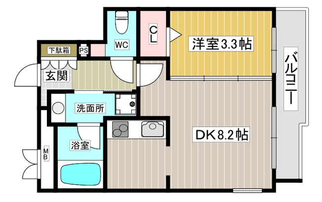 【間取り】 | ＰＩＮＯ甲東園