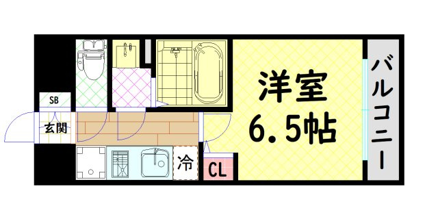 【間取り】 | ラグゼナなんば南