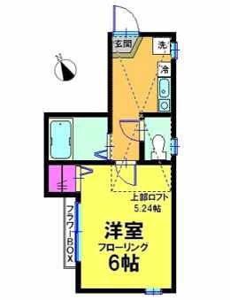 ラプラージュ横浜の間取り
