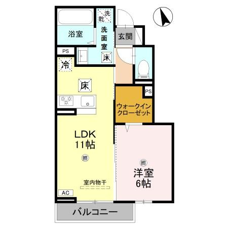 コーワロジデンスの間取り