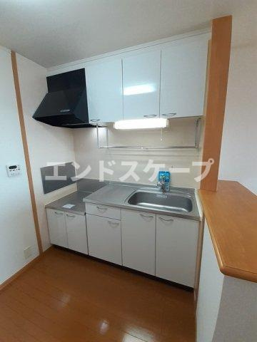 リヴィエールⅢ・Ｂのキッチン|高崎、前橋のお部屋探しはエンドスケープまで！お客様の理想お聞かせ下さい♪