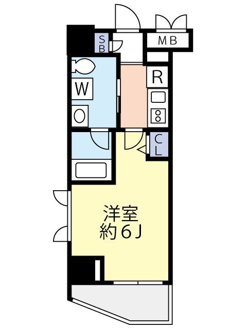 ヴァレッシア桜上水駅前シティの間取り|間取りです。