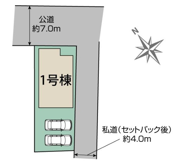 千葉市中央区松ケ丘町の区画図