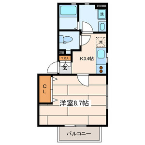 GOLD　HILL　YAMATEの間取り