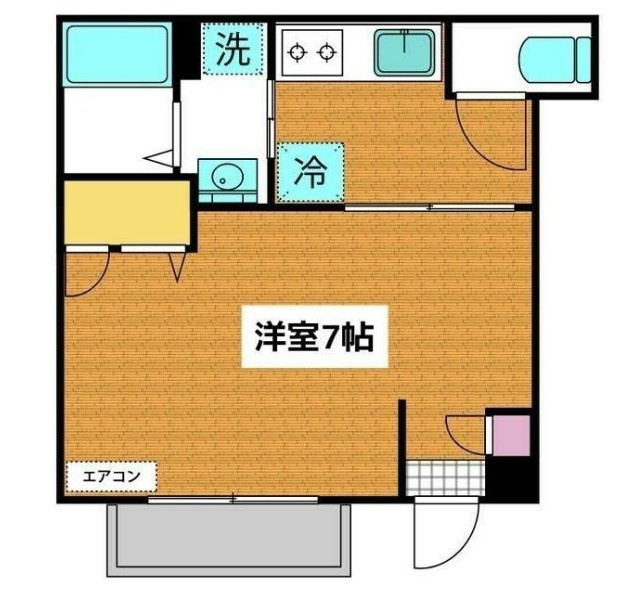 クリスタルコートの間取り