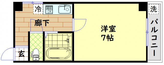 【間取り】 | ラパンジール大国5