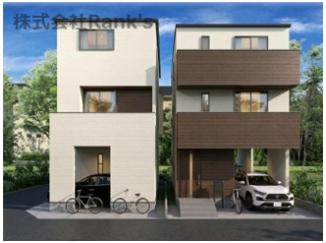 明石市東藤江２丁目の外観パース