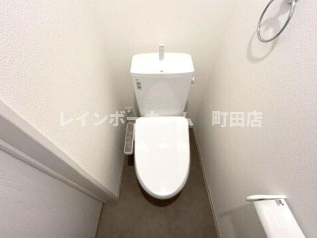 ジーメゾン座間ザミール※初期費用分割あと払いサービス利用可能物件のトイレ