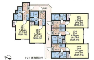 【間取り】 | プラナス西谷Ⅱ