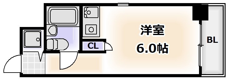 ラ・ハイール住吉の間取り