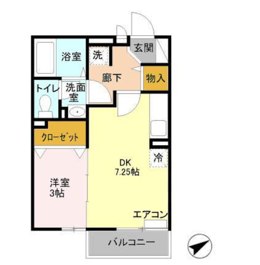 メゾンエトワールの間取り