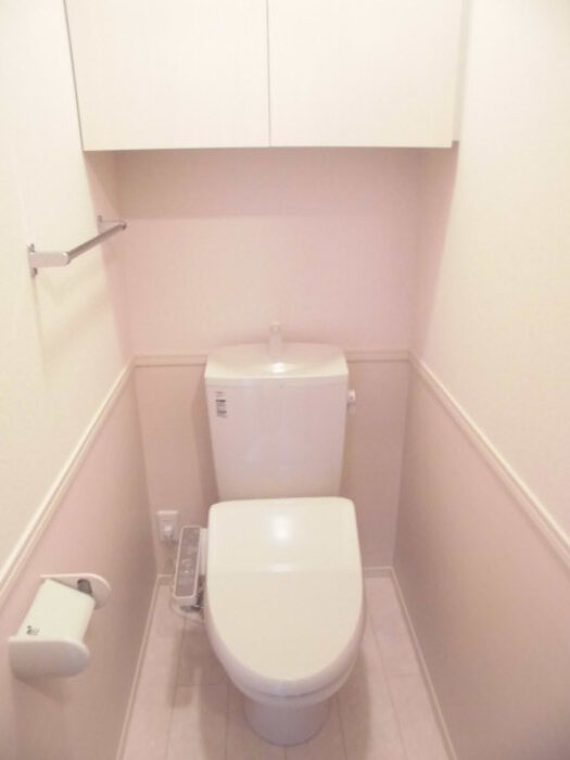 アマービレA棟のトイレ|シンプルで使いやすいトイレです