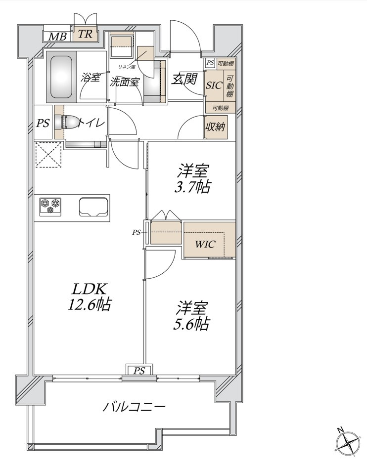 【間取り】