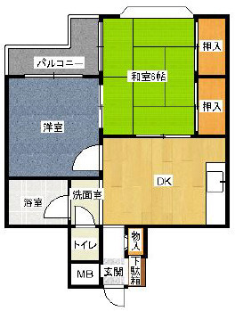 フォレスト大蔵の間取り