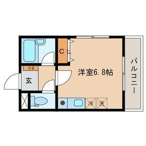 グランシャレー島根Ⅲの間取り|間取りです。
