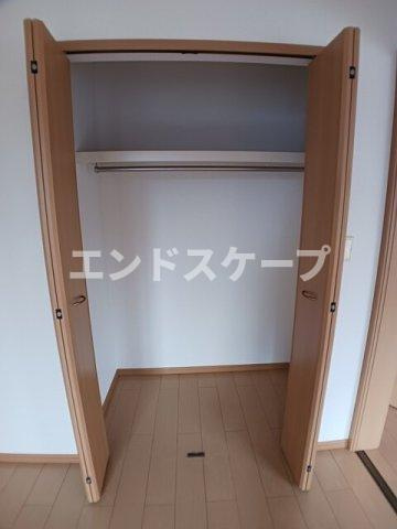 メゾン・デュ・ソレイユⅢの収納|高崎、前橋のお部屋探しはエンドスケープまで！お客様の理想お聞かせ下さい♪