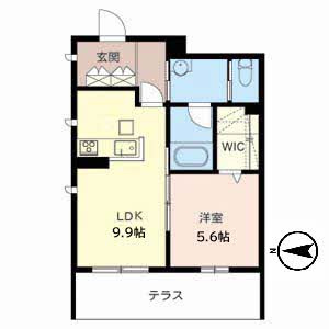 ブランエ別院の間取り