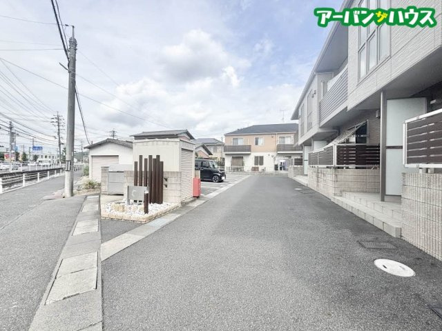 アイリスⅡの駐車場