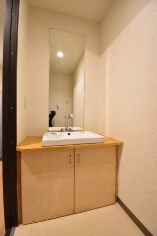 長居コーポの洗面所