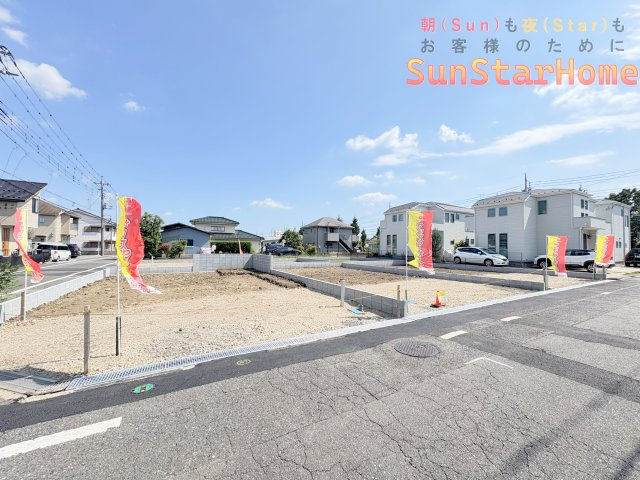 【サンスターホーム】羽村市小作台5丁目　新築戸建3号棟の外観