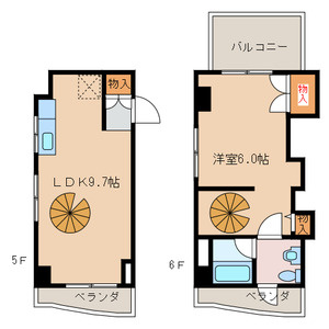 原庭プレイスの間取り