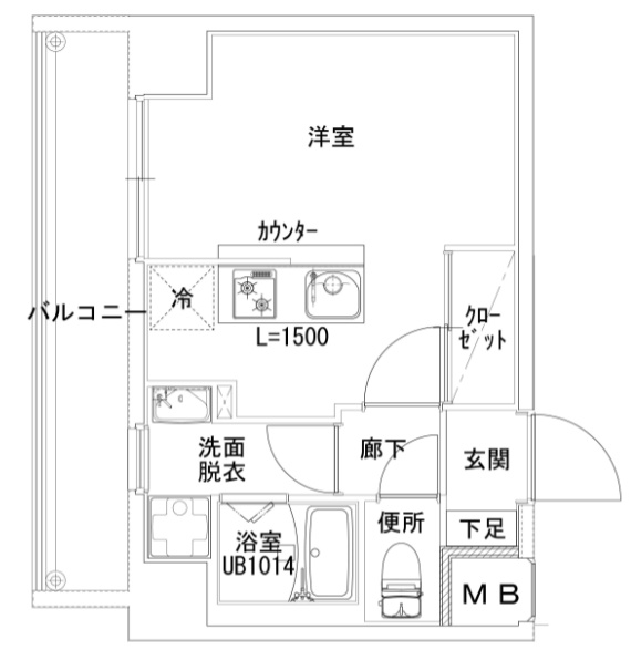 Le magnolia住吉(ル マニョリア住吉)の間取り|使いやすい間取りです。