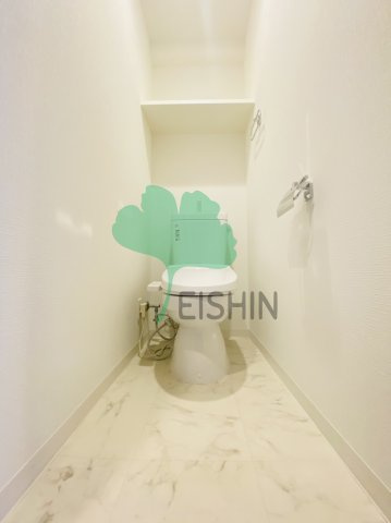 グランフォーレ博多駅東スタイルのトイレ|温水洗浄付きトイレです！