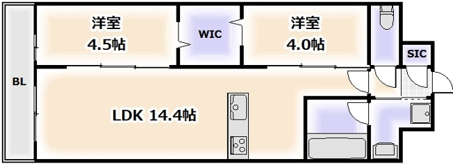 【間取り】 | Draw上本町