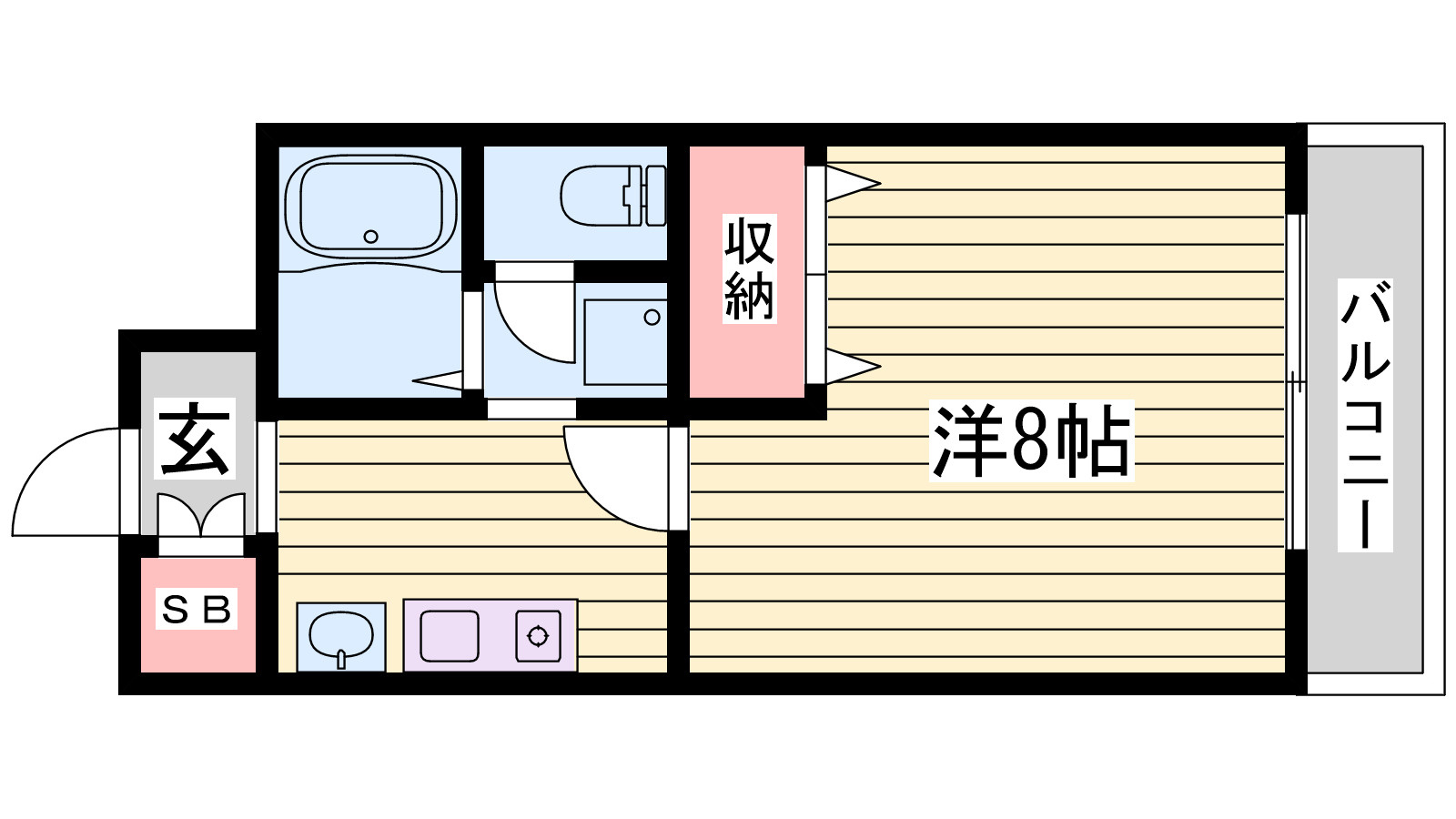 グリーンシャトルの間取り