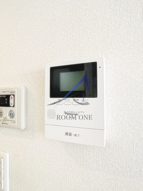 ポールフラッグ木場のセキュリティ|モニター付きインターホンです。