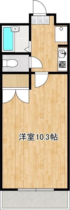 セントラル新南部壱番館の間取り