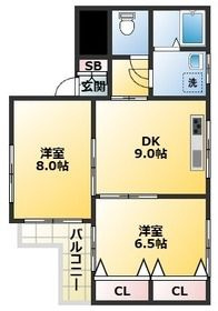 フェリーチェ馬橋の間取り|間取りです。
