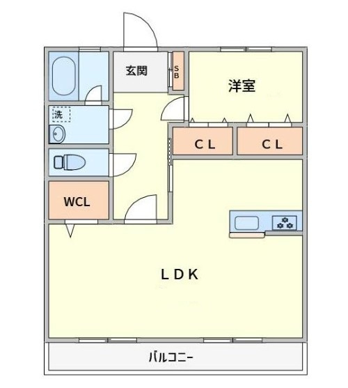 ハイツエレファントの間取り