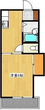 クロノス28熊大東の間取り