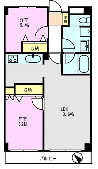 【間取り】 | リベラルシティハイツ | 現状優先となります。