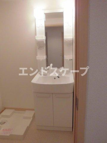 カーサ・セレーノの洗面所|高崎、前橋のお部屋探しはエンドスケープまで！お客様の理想お聞かせ下さい♪