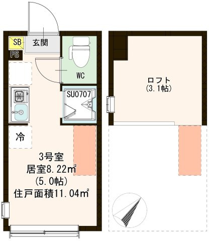 【間取り】 | Casa Esperanza桜台