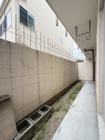 帝塚山寿ハイツのバルコニー