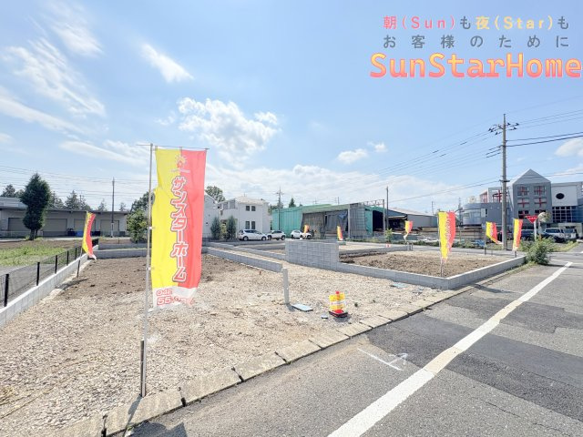 【サンスターホーム】羽村市小作台5丁目　新築戸建4号棟の外観
