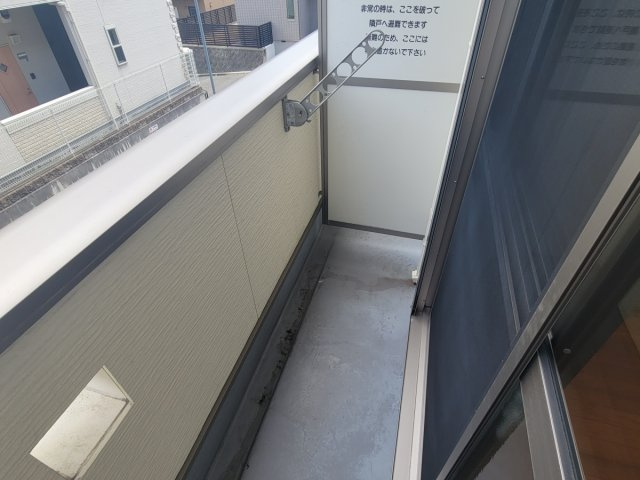 レジデンス伊川谷のバルコニー