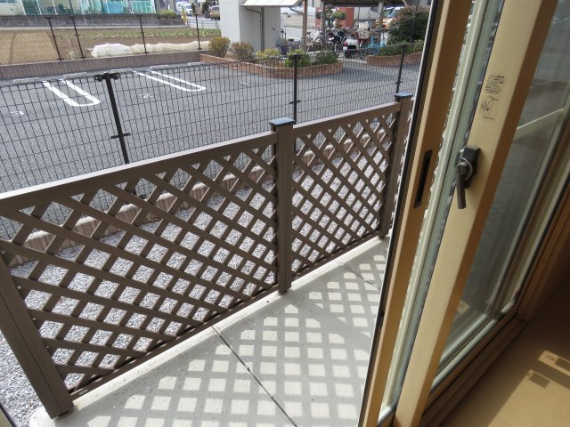 ヴェールトワBのバルコニー