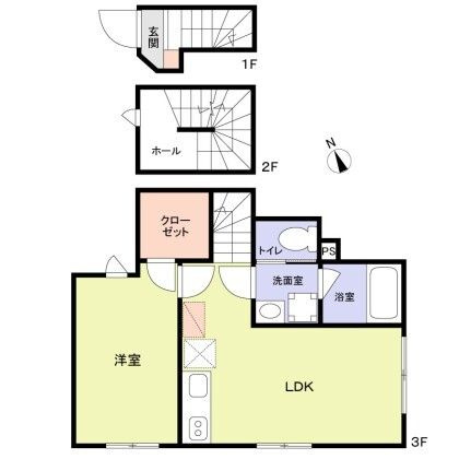 【間取り】 | ＷｏｏｄＣｒｅｓｔ中延Ｒｅｓｉｄｅｎｃｅ