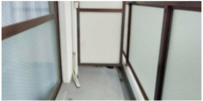 シティクレスト船橋のバルコニー