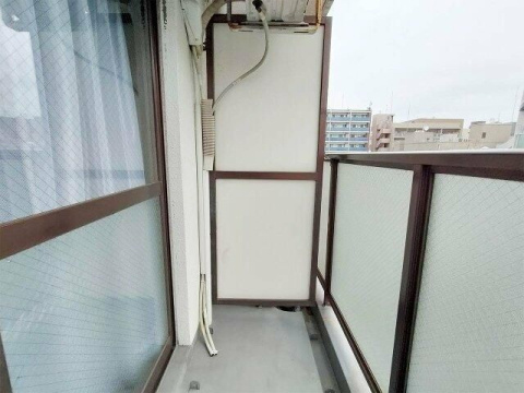 シティクレスト船橋のバルコニー