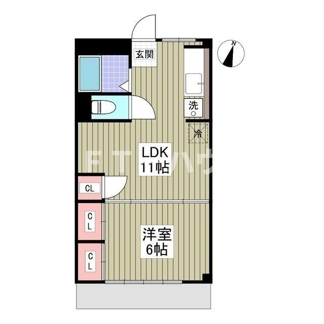 船橋セブンハイツの間取り