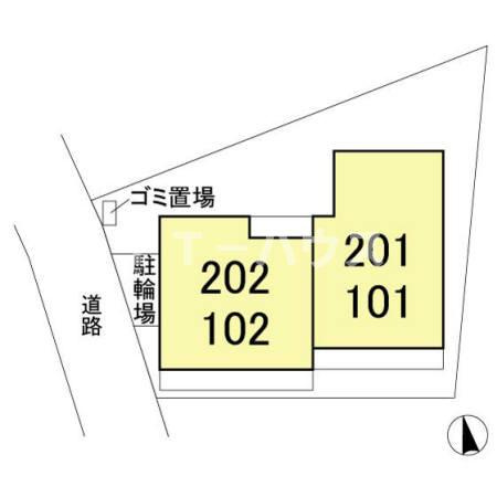 エスポワールの区画図