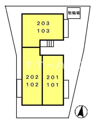 ＫＳ・フォンティーヌの区画図