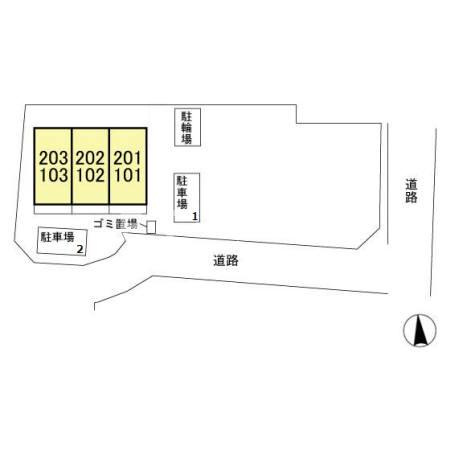 コンフォールの区画図