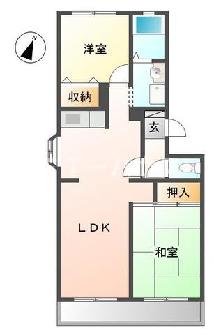 エステートグランデの間取り|間取図
